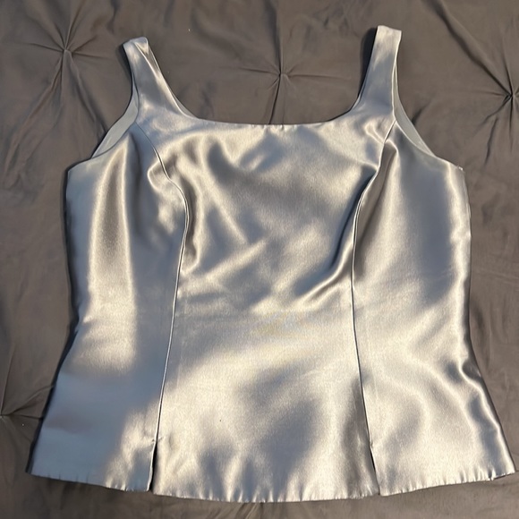 Noviello-Bloom Silk Skirt Suit - Picture 4 of 12